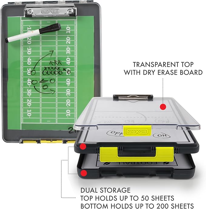 Dexas Clearview Clipcase Clipboard, 13.75 x 9.5 in, Stay Organized and Dry. - Image 5