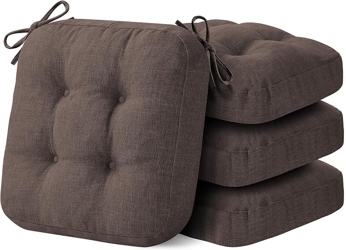 IASEAHK Chair Cushions for Dining Chairs, Dining Chair Cushions, Tufted Indoor by IASEAHK