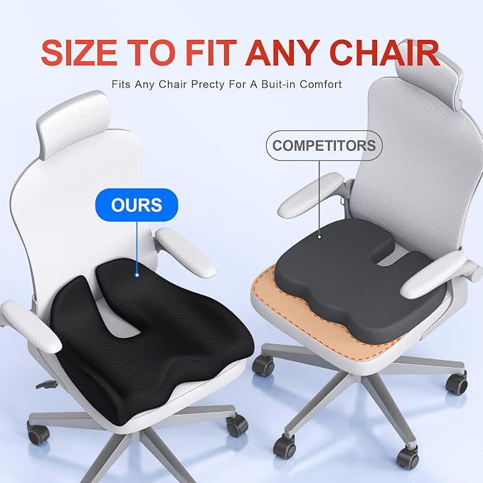 Benazcap Medium Large Memory Seat Cushion - Image 2