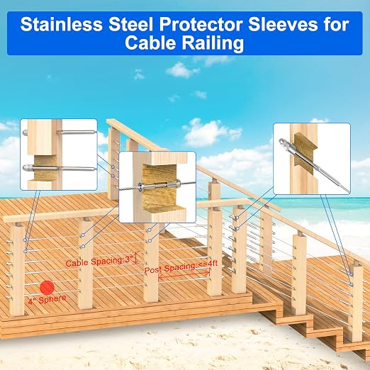 BLIKA 120 Pack Stainless Steel Protector Sleeves - Image 7
