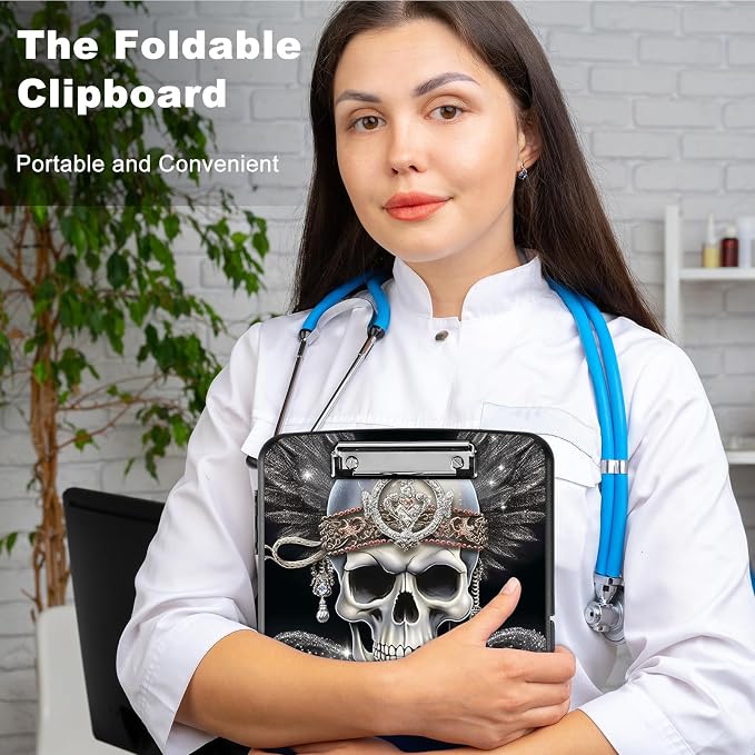 Clipboard with Storage, Heavy Duty Plastic Storage Clipboard with Low Profile - Image 5