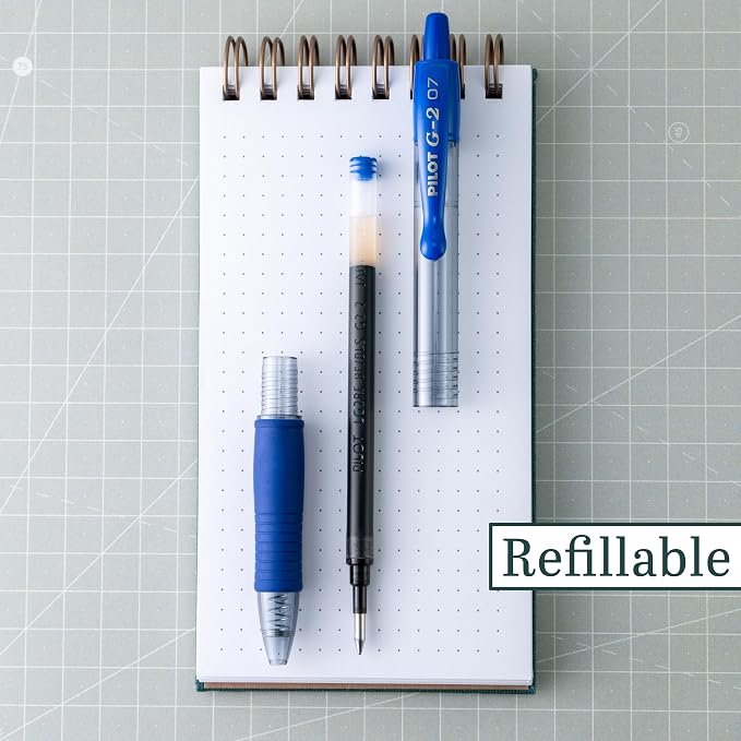 Pilot G2 Pens, Premium Refillable And Retractable Gel Ink Pens Fine Point - Image 3