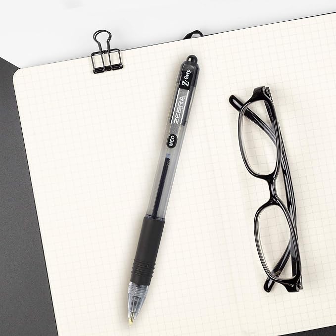 Zebra Pen Z-Grip Retractable Ballpoint Pen, Medium Point - Image 4