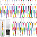 150 Pieces DIY Beadable Pen Kit – 50 Plastic Ballpoint Pens by DASTTUIS