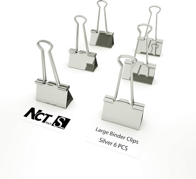 Nctinystore Binder Clips Large Metal Clamp - 2 in - Image 6