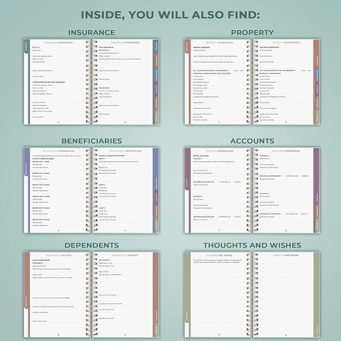 Clever Fox When I Die Planner - Image 5