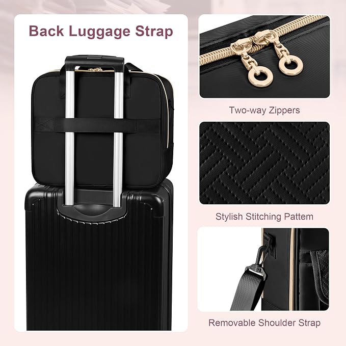 Teacher Bag with Accordion File Organizer, 15.6 Inch Laptop Briefcase - Image 6