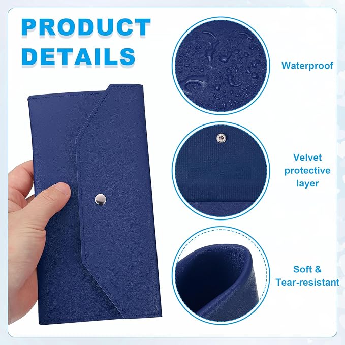 PATIKIL Cash Envelope Wallet, Budget Cash Holder Reusable Money Bag Pouch - Image 3