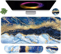 4-in-1 Large Gaming Mouse Pad, Keyboard Wrist Rest Pad & Wrist Support Mousepad by WBWEIRDBEAST