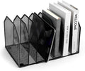 Metal 7-Section File Folder Organizer & Upright File Sorter Holder | Heavy-Duty by Unknown