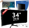 34 Inch Privacy Screen for Computer Curved Monitor 21:9 Aspect Ratio, Eye by peslv
