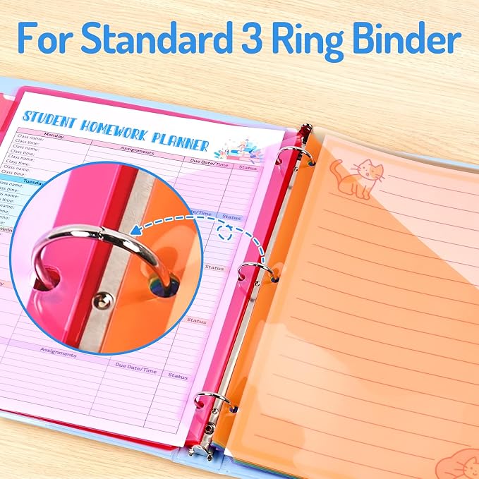 Forvencer 24 Count Binder Dividers - Image 6
