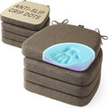 SUNROX Cooling Gel Memory Foam Chair Cushions, 2.6" Thick U-Shaped Dual-Layer by SUNROX