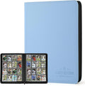 16-Pocket Business Card Binder holds 1024 Cards, Premium Diamond PU Leather by CARDBINDER