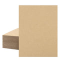 Mat Board Center, 50 Corrugated Cardboard Sheets 12x16 Inches Flat Card Board by MatBoardCenter