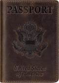 BIAOTIE Premium Leather Passport Holder Covers, Rfid Travel Wallet Passport by BIAOTIE