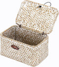 Hipiwe Wicker Shelf Basket Mini Seagrass Basket by Hipiwe