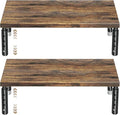 ECOLOVI Adjustable Wood Computer Monitor Stand Riser by ECOLOVI
