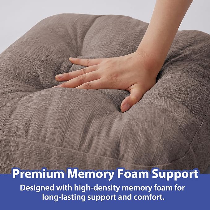 IASEAHK Chair Cushions for Dining Chairs, Dining Chair Cushions, Tufted Indoor - Image 5