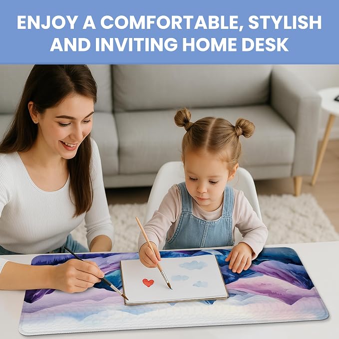 Large Mouse Pad for Desktop, Cute Desk Mat Pad Protector for Work & Gaming - Image 7