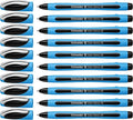 Schneider Slider Memo XB Ballpoint Pen, 1.4 mm, Light Blue Barrel, Box of 10 by Schneider