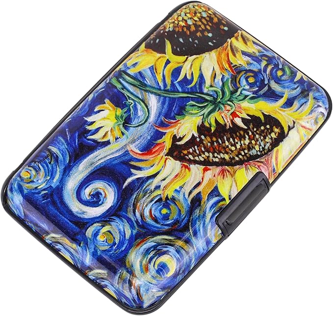 ELFISH Mini RFID Aluminum Wallet Credit Cards Holder Business Card Case Metal by ELFISH