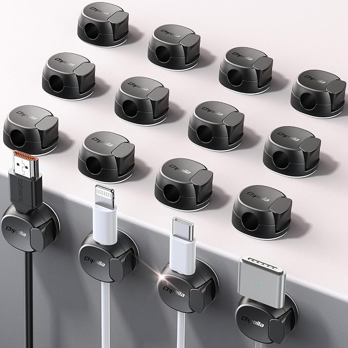 16Pack Cord Organizer Cable Clips by Chfeila