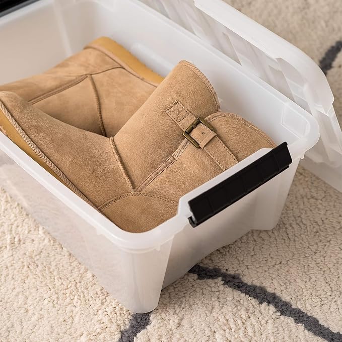 IRIS USA 13 QT Plastic Storage Box - Image 6