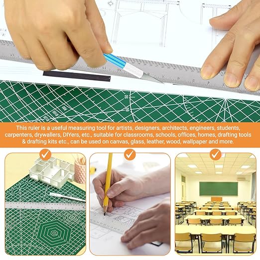 Stainless Steel Metal Ruler - Image 6