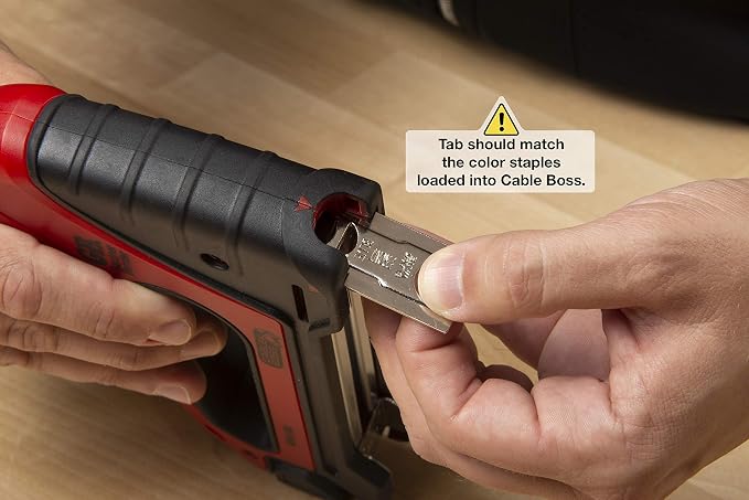 Gardner Bender MSG-501 Heavy-Duty Cable Boss Staple Gun, Secures Coax, & - Image 10