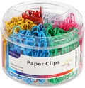 Paper Clips, Rust Proof, Jumbo & Small Paperclips, Storage Box Included by ZYFOFFICE