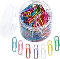 200 Colorful Paper Clips, 28mm by LAGEBONA