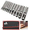 UNCO- Hollow Leather Hole Punch Set, 1/8"- 3/4", Carbon Steel Leather Hole by Unco