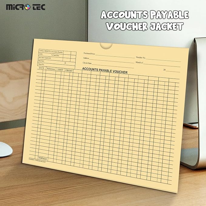 Accounts Payable Voucher Envelopes General Accounting Style, payment vouchers - Image 3