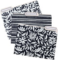 Steel Mill & Co. Set of 9 File Folders, Hand Drawn Black Floral | Thick Sturdy by SteelMillCo