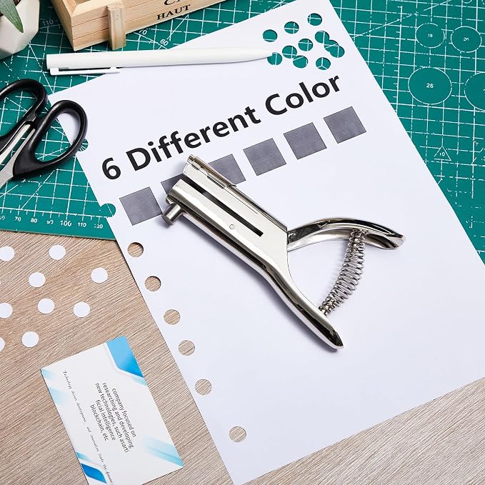 Chumia 1 Pcs Heavy Duty Hole Punch 2" Long Reach 3/8 Inch Paper Single One Hole - Image 6
