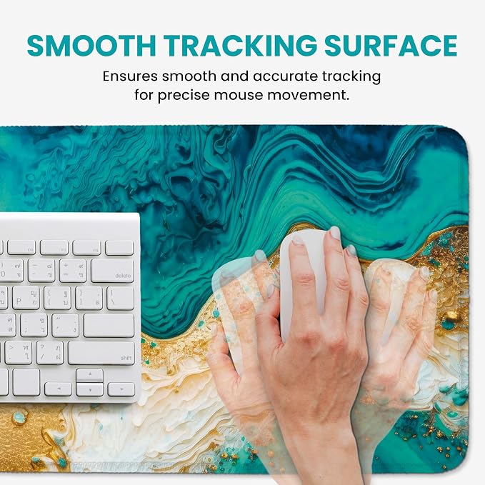 Large Mouse Pad for Desktop, Cute Desk Mat Pad Protector for Work & Gaming - Image 4