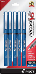 Pilot Precise V5 Rollerball Pens, Extra Fine Point 0.5 mm Blue Pens, Journaling by PilotCorporationofAmerica