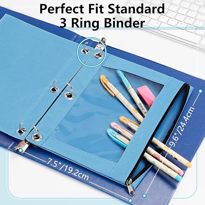 Forvencer 24 Pack Pencil Pouches - Image 2