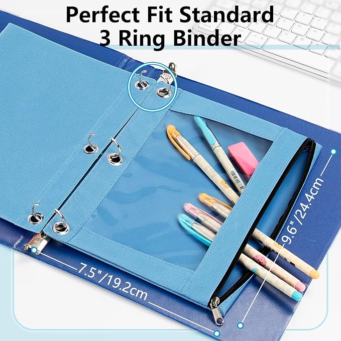 Forvencer 12 Pack Pencil Pouches - Image 2