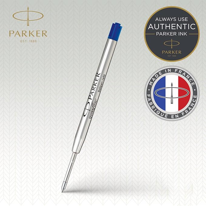 PARKER QUINKflow Ballpoint Pen Ink Refill, Fine Tip - Image 2