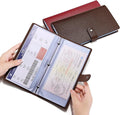 Leather Receipt Organizer, Coupon Organizer by Romozi
