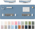 YSAGi Leather Desk Protector, Office Mat, Large Mouse Mat, Non-Slip PU Leather by YSAGi