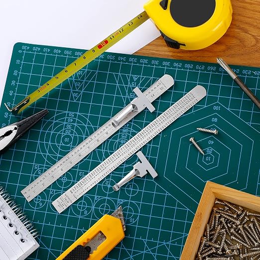 10 Pieces 6 Inch 15 cm Pocket Ruler Flexible Precision Stainless Steel Ruler - Image 5