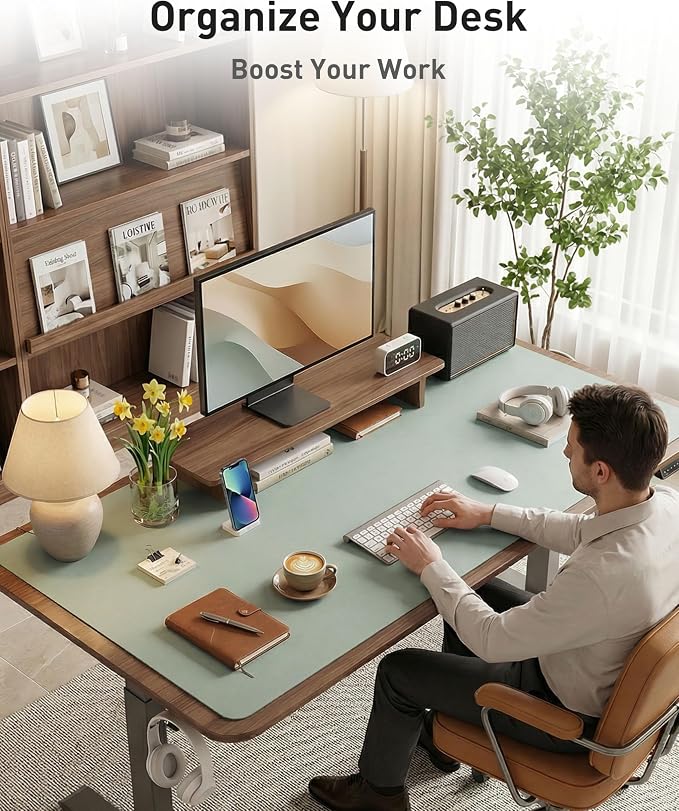 Aothia Faux Leather Desk Mat - Image 3