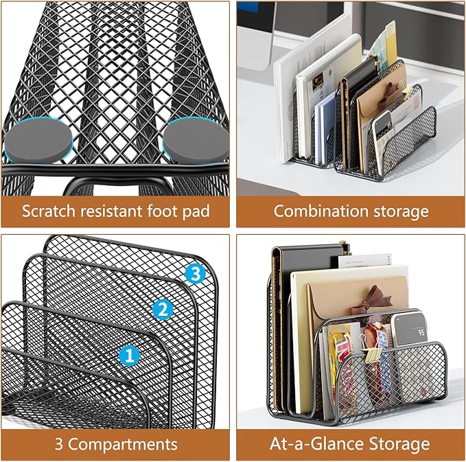 gianotter Mail Organizer Countertop | Mail Sorter - Image 4