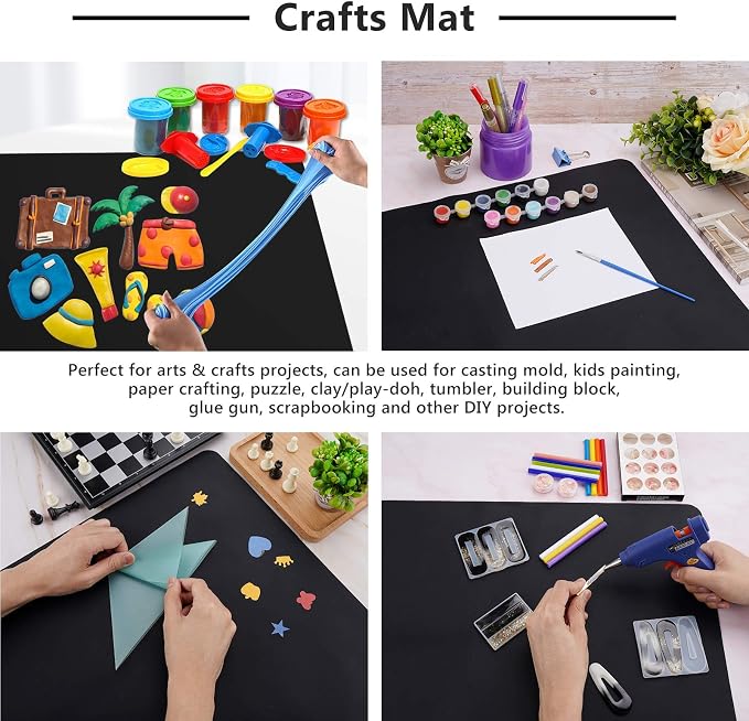 Gartful Silicone Sheets for Crafts, Counter Top Protector Pad, Nonskid Nonstick - Image 5