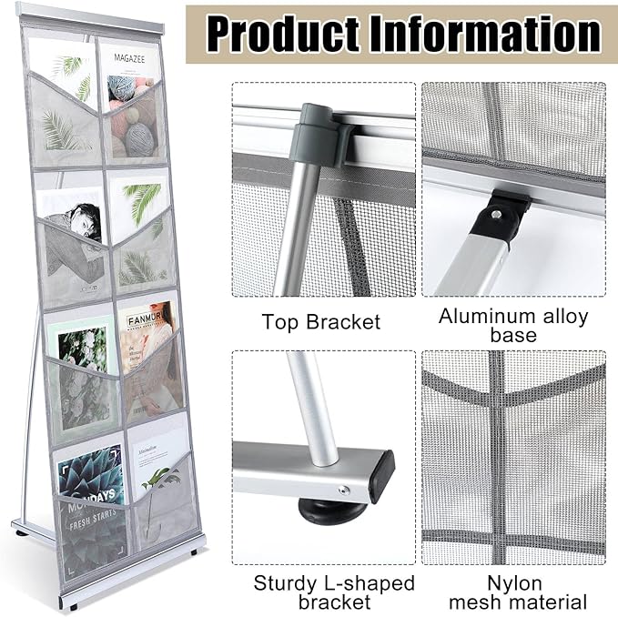 Outus Mesh Literature Brochure Holder - Image 4