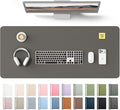 YSAGi Leather Desk Protector, Office Mat, Large Mouse Mat, Non-Slip PU Leather by YSAGi