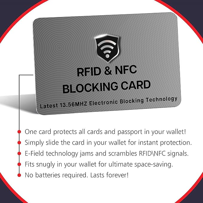 SaiTech IT RFID Blocking Cards - Image 8